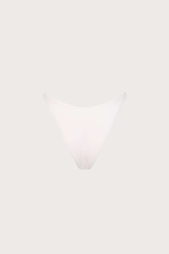 90s Bottom (Faux Suede White)