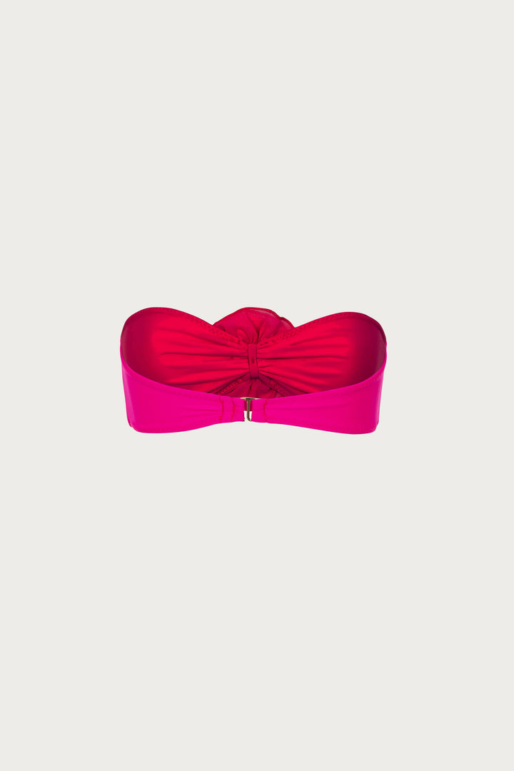 Rose Bandeau Top