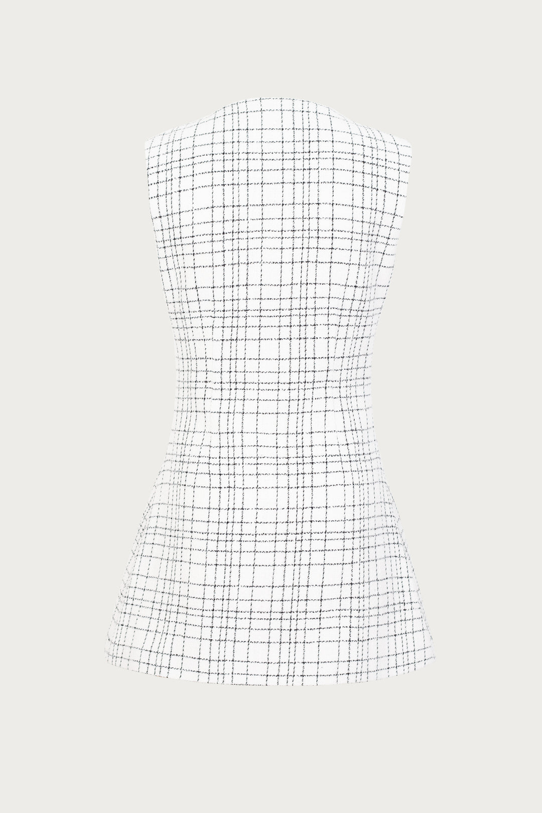Grace Dress (White Tweed)