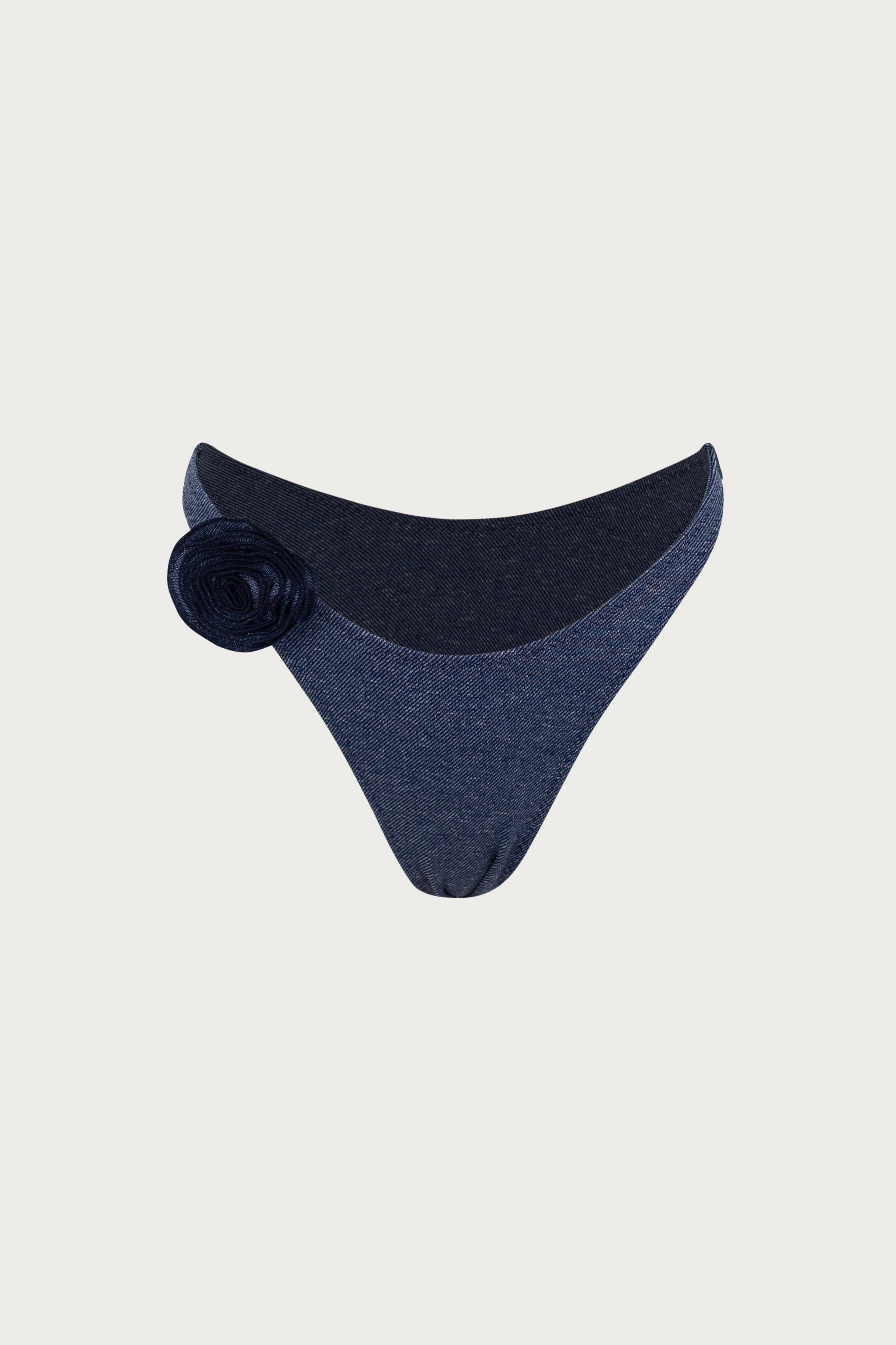 SAME Rosette 90s Bottom | Dark Denim | Women's Swimwear