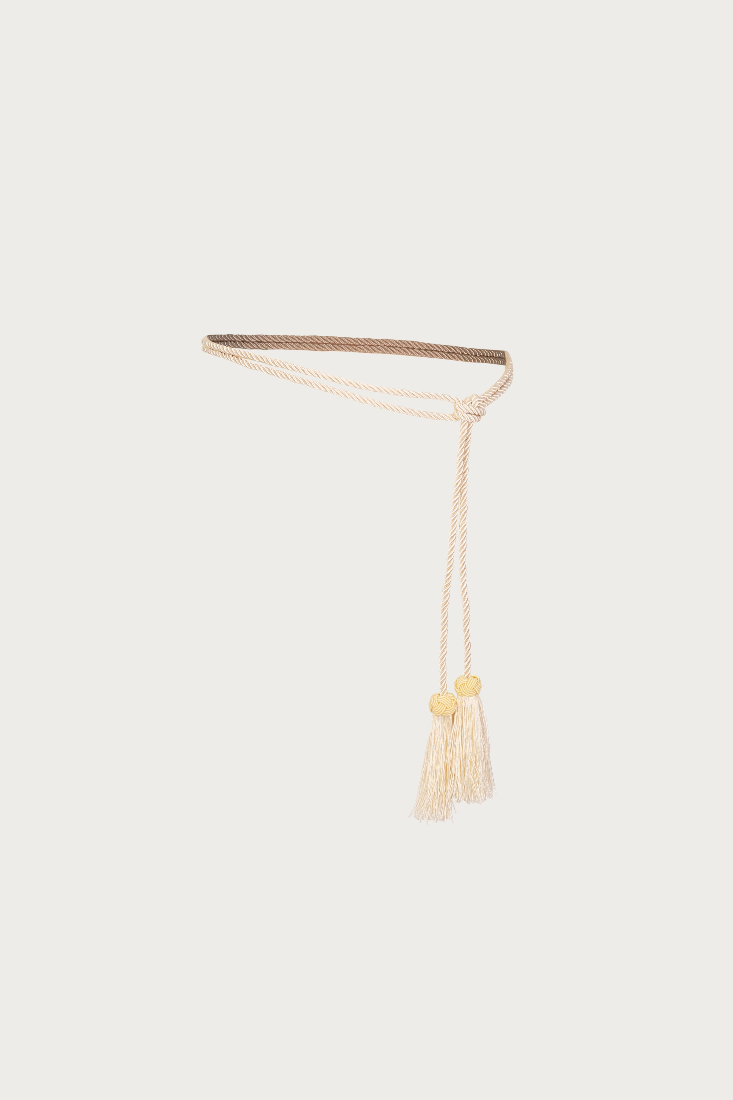 Tassel Rope Belt (Cream) – SAME display picture 1