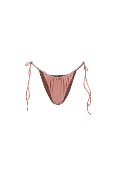 Kate String Bottom (Faux Suede Clay)