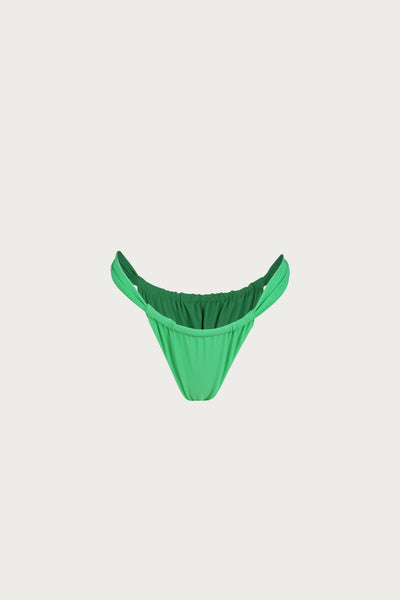 Ruched Bottom (Kelly Green)
