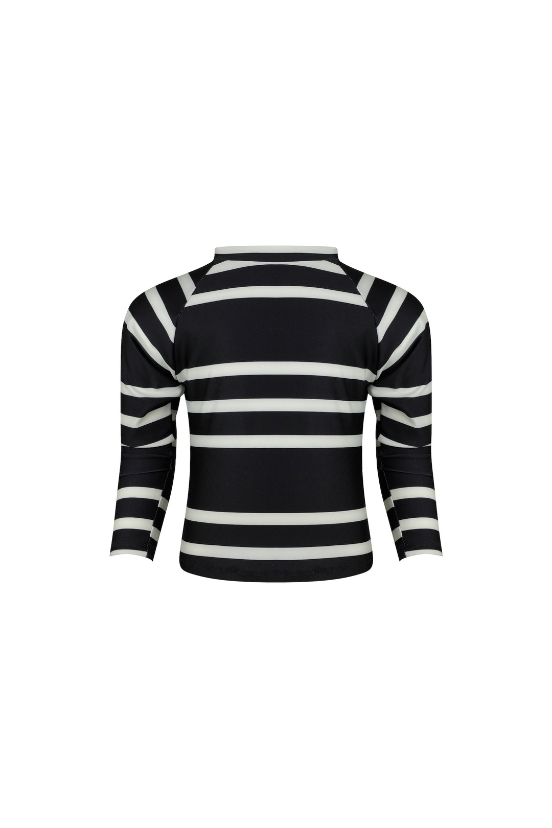 unisex rashguard (black cream stripe)