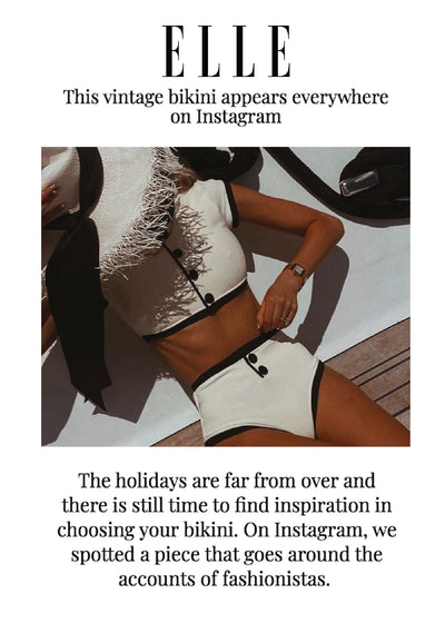 ELLE FRANCE: THIS VINTAGE BIKINI APPEARS EVERYWHERE ON INSTAGRAM