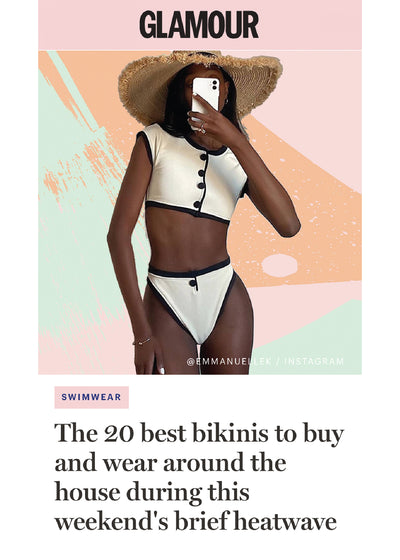 GLAMOUR UK: THE 20 BEST BIKINIS TO BUY AND WEAR AROUND THE HOUSE DURING THESE INTERMITTENT HEATWAVES