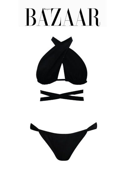 HARPER'S BAZAAR ITALY: BLACK BIKINIS FOR SUMMER 2020