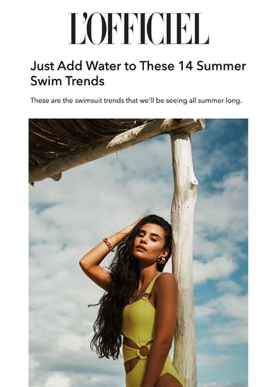 JUST ADD WATER TO THESE 14 SUMMER SWIMSUITS