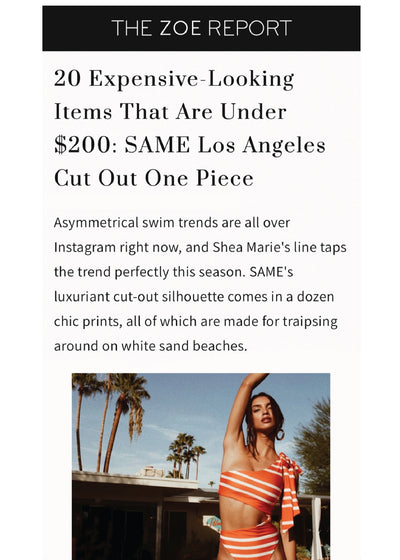 THE ZOE REPORT: 20 EXPENSIVE-LOOKING SUMMER CLOSET STAPLES THAT ARE UNDER $200