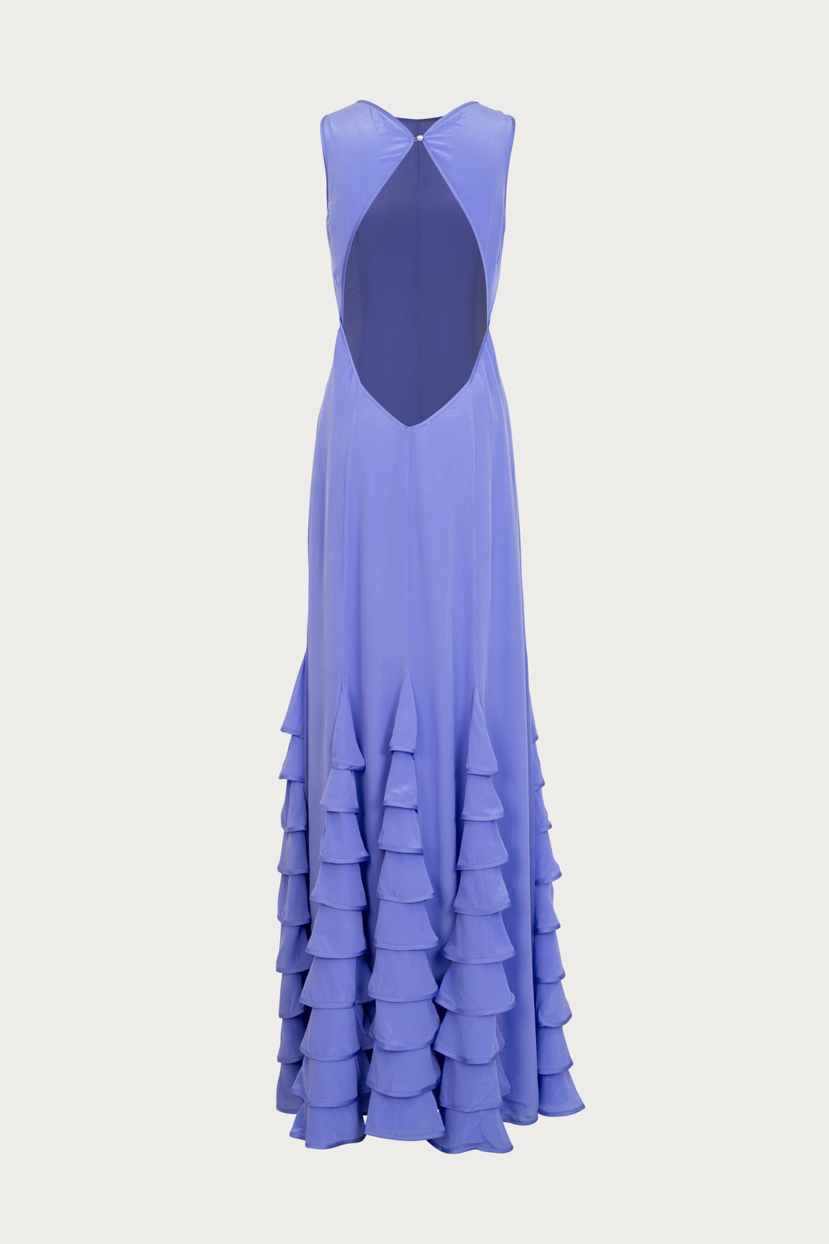 SAME Tiered Chiffon Gown | Periwinkle | Women's Maxi Dress SAME Tiered Chiffon Gown | Periwinkle | Women's Maxi Dress