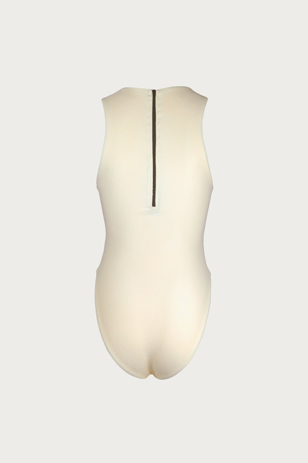 Taylor One Piece (Faux Suede Cream)