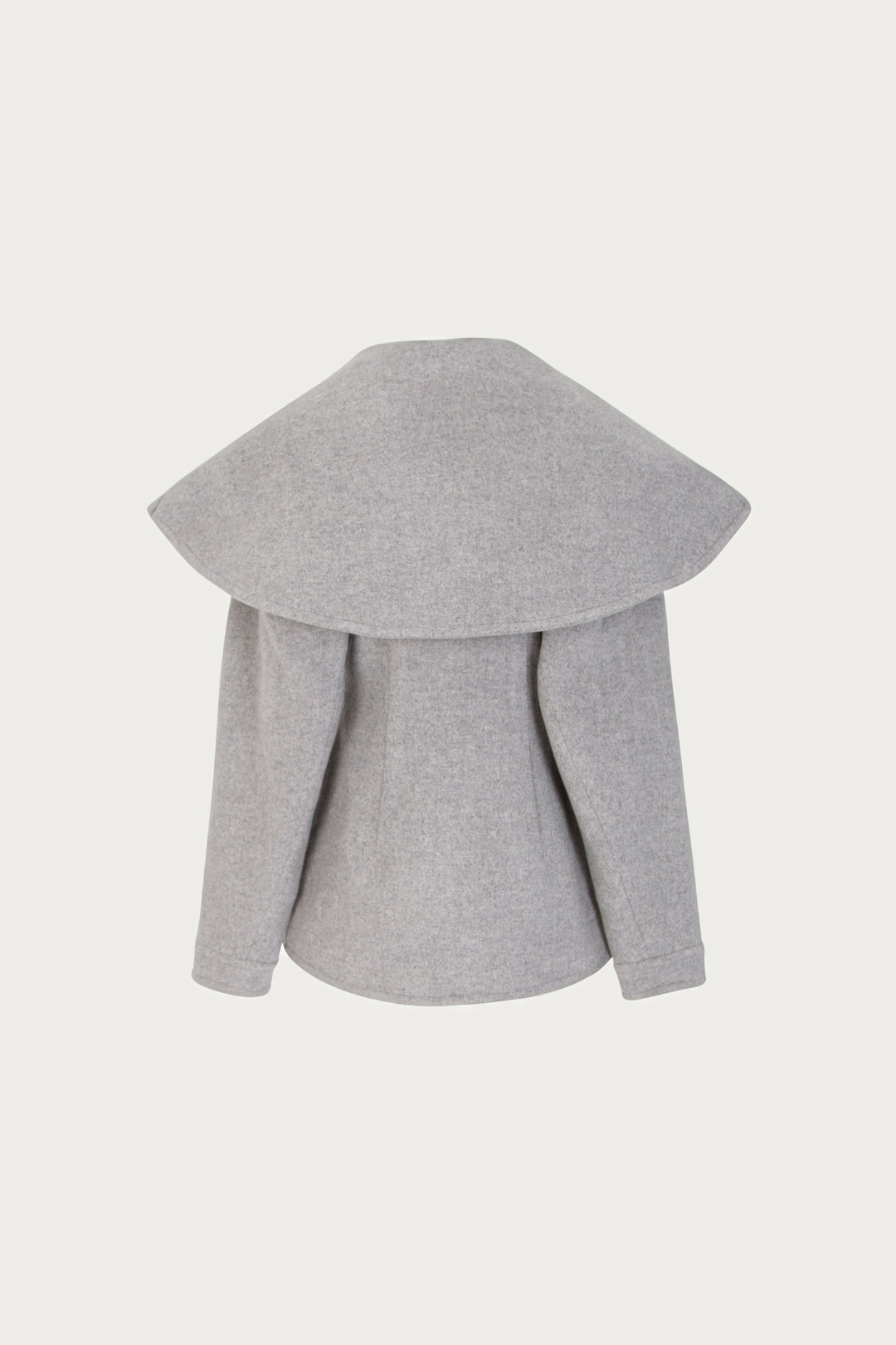 Short Wool Coat (Gray)