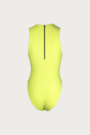 Taylor One Piece (Faux Suede Citron)