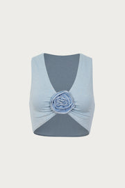 ROSE TANK TOP(Denim/Denim)