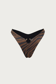 Pierced Bottom (Bronze Zebra)