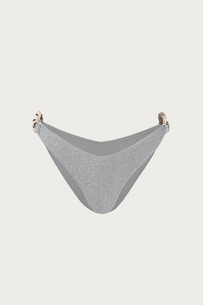 Silver Chain Brief (Silver Shimmer Lurex)