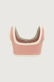 The Grace Tank (Ribbed Blush/Cream)