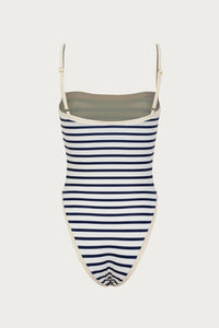 Colorblock One Piece (Nautical Stripe)