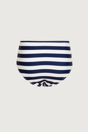 swim bloomer (navy cream stripe)