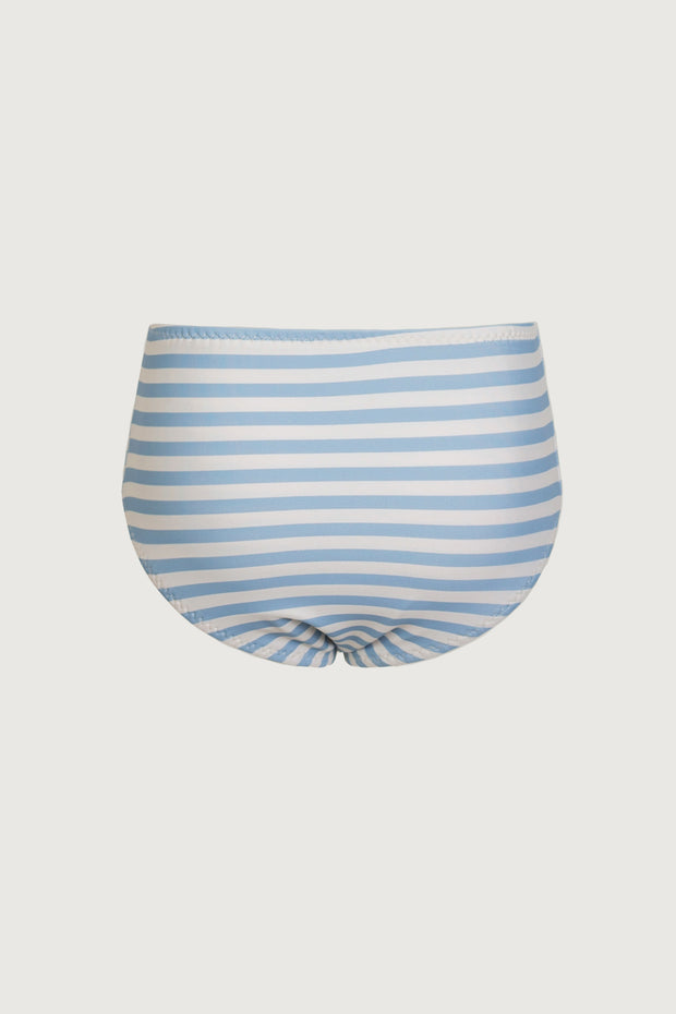 swim bloomer (blue cream stripe)