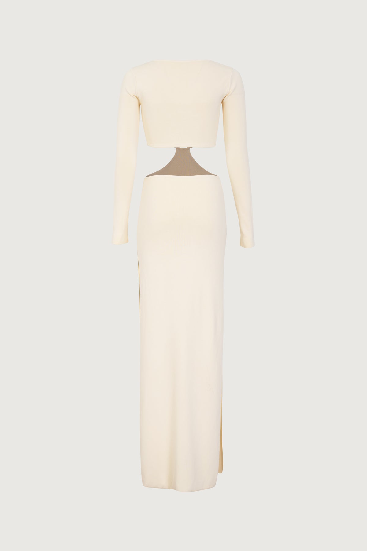 SAME Long Sleeve Cut Out Maxi Dress