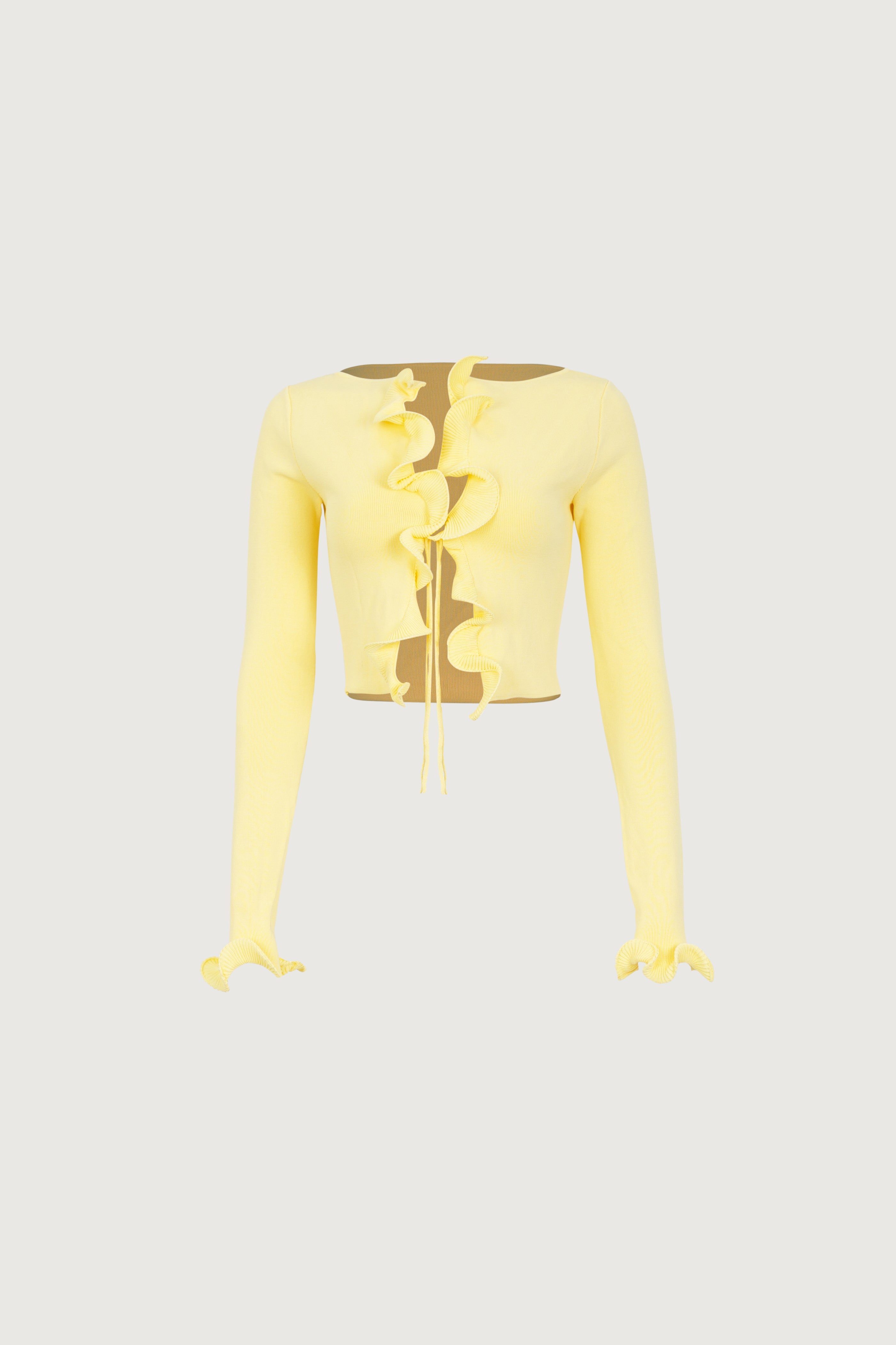 MeMe　TULLE FLOCKY LAYERED TOPS Flocky Tulle Turtle Top - SALE