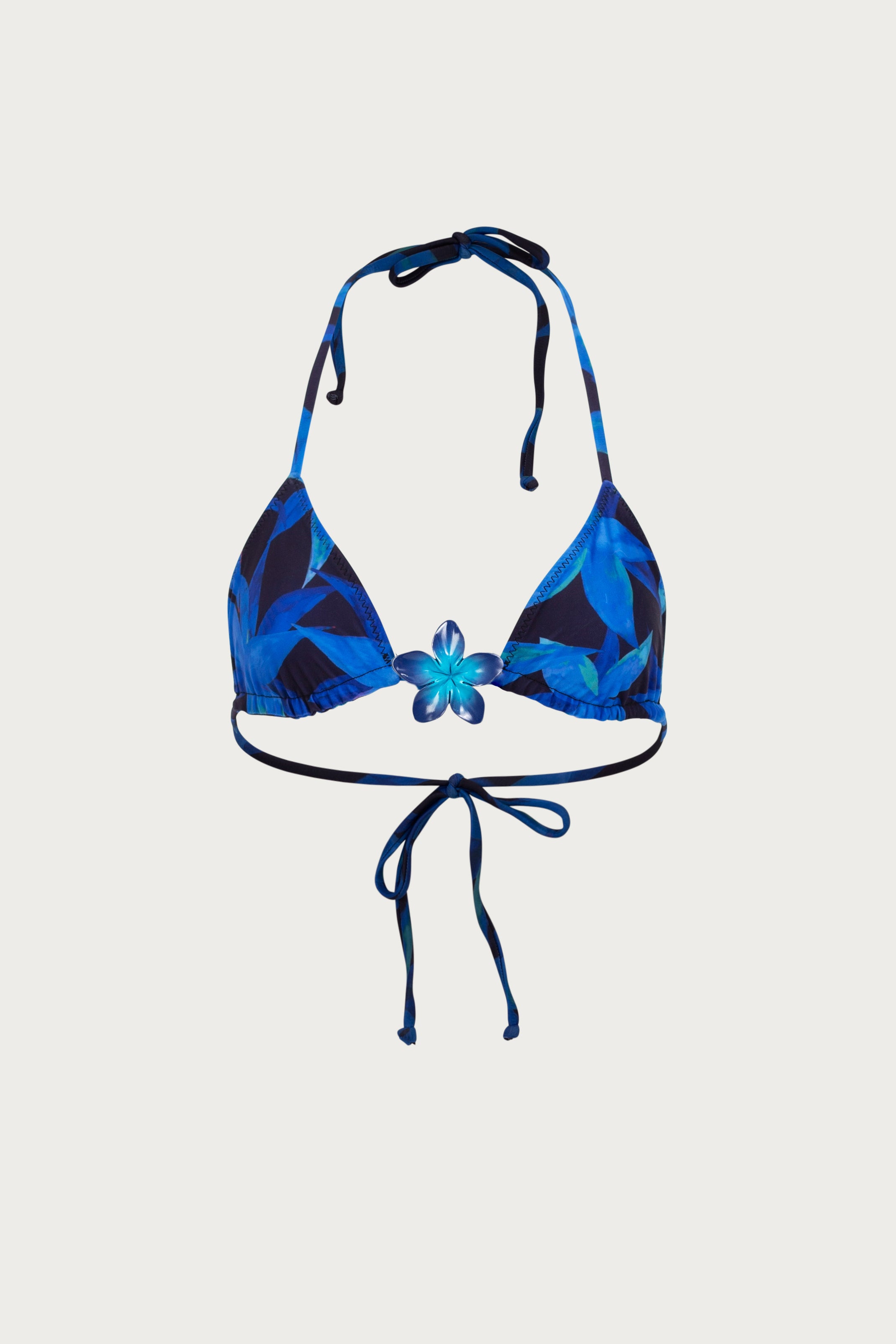 SAME Triangle Top | Blue Tropical