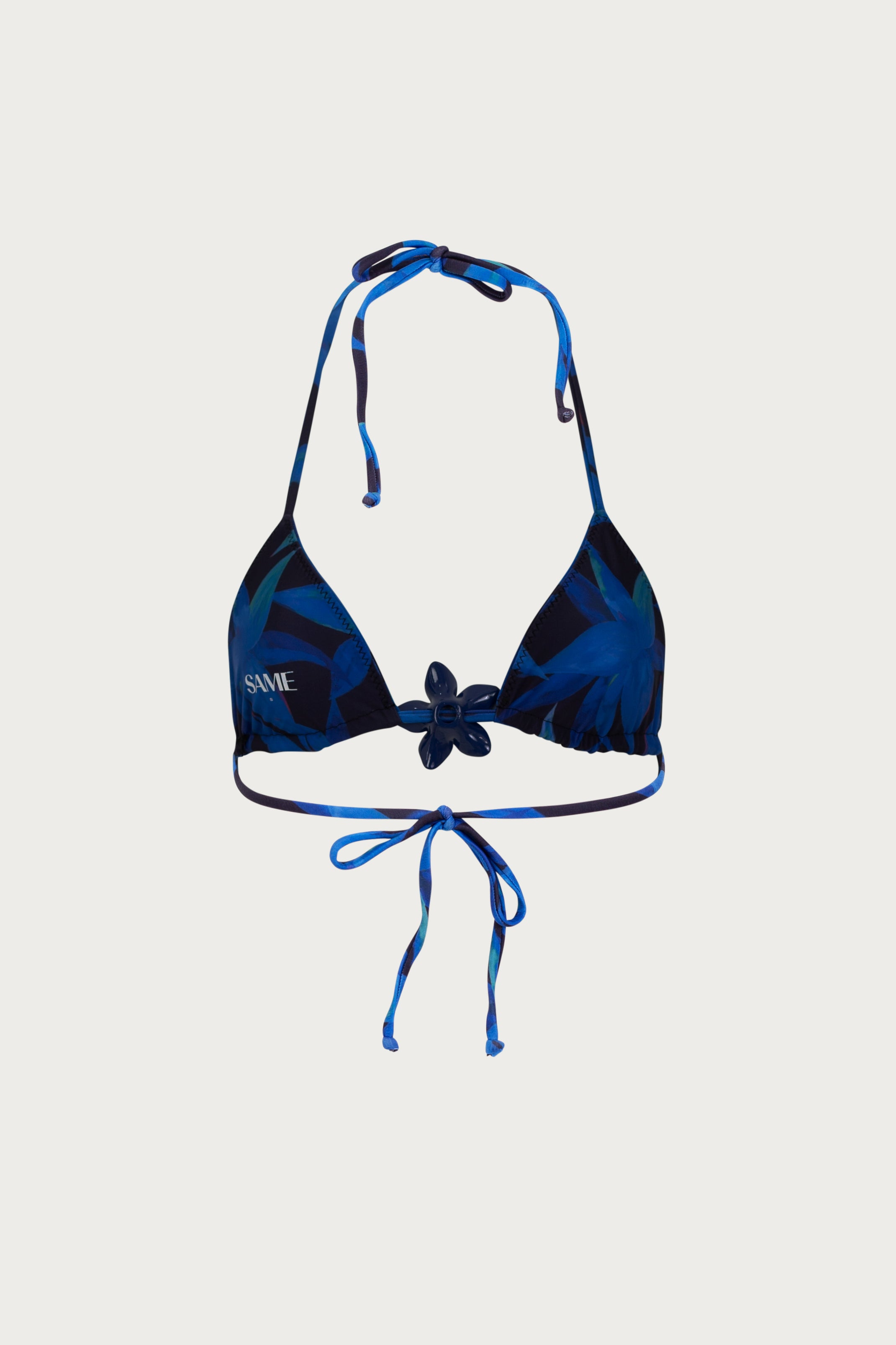 SAME Triangle Top | Blue Tropical