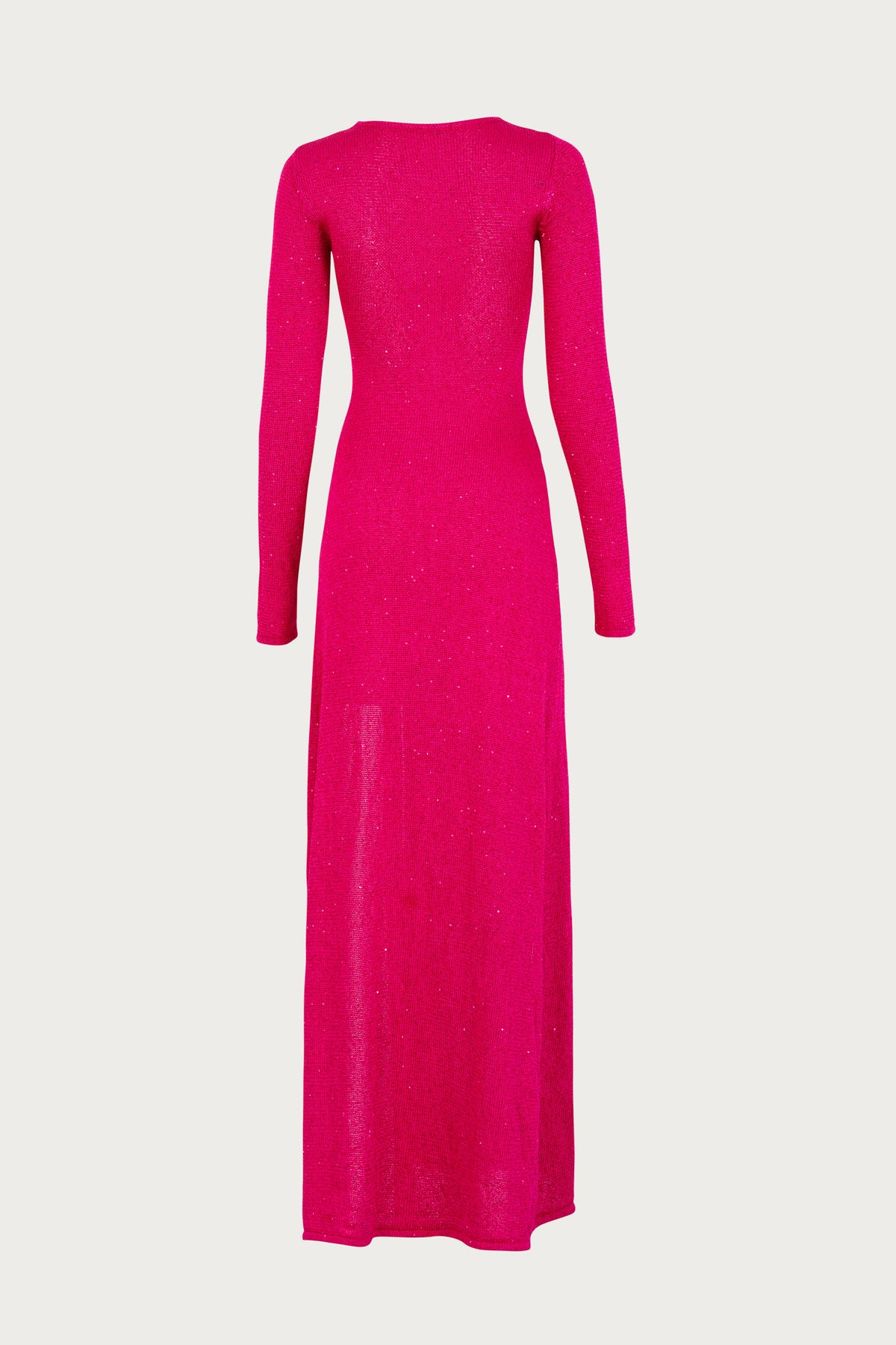 Same Long Sleeve Twist Dress | Hot Pink Sequin | Women's Knit Dress S / Hot Pink Sequin Same Long Sleeve Twist Dress | Hot Pink Sequin | Women's Knit Dress S / Hot Pink Sequin