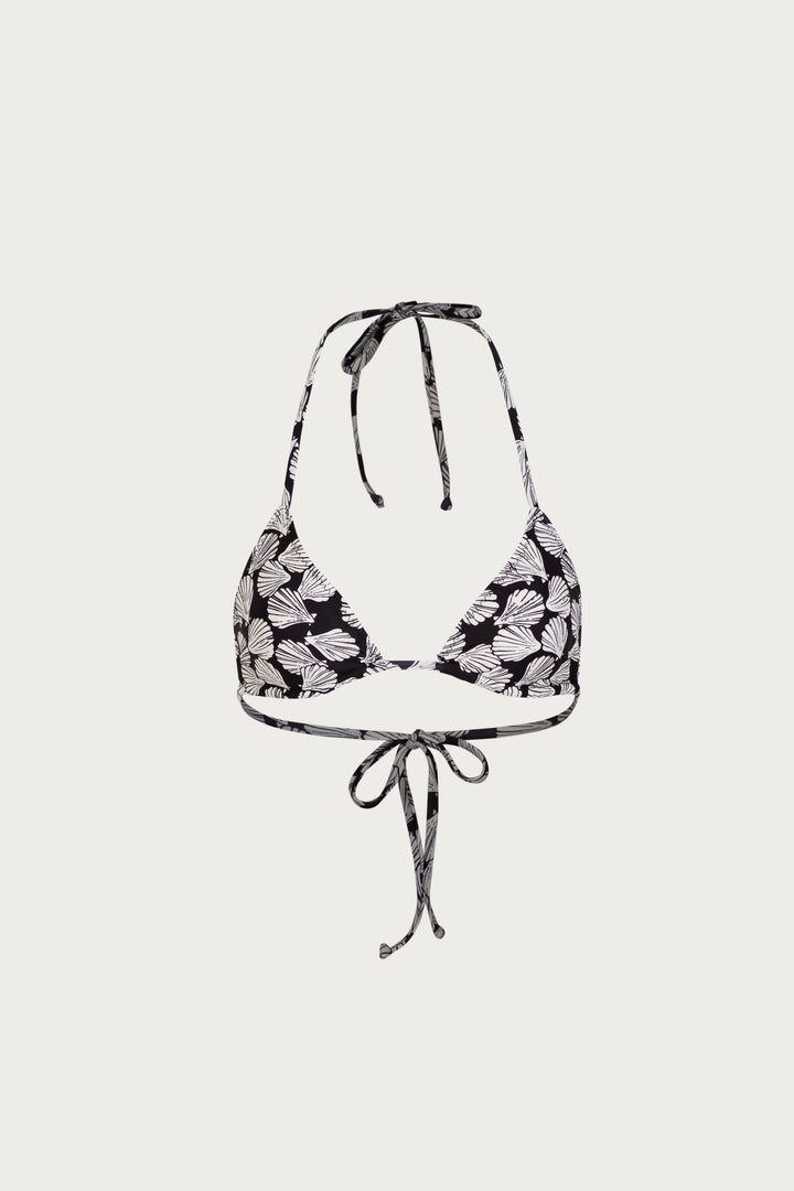 Triangle Top (Palm Beach Shell Black/Cream)