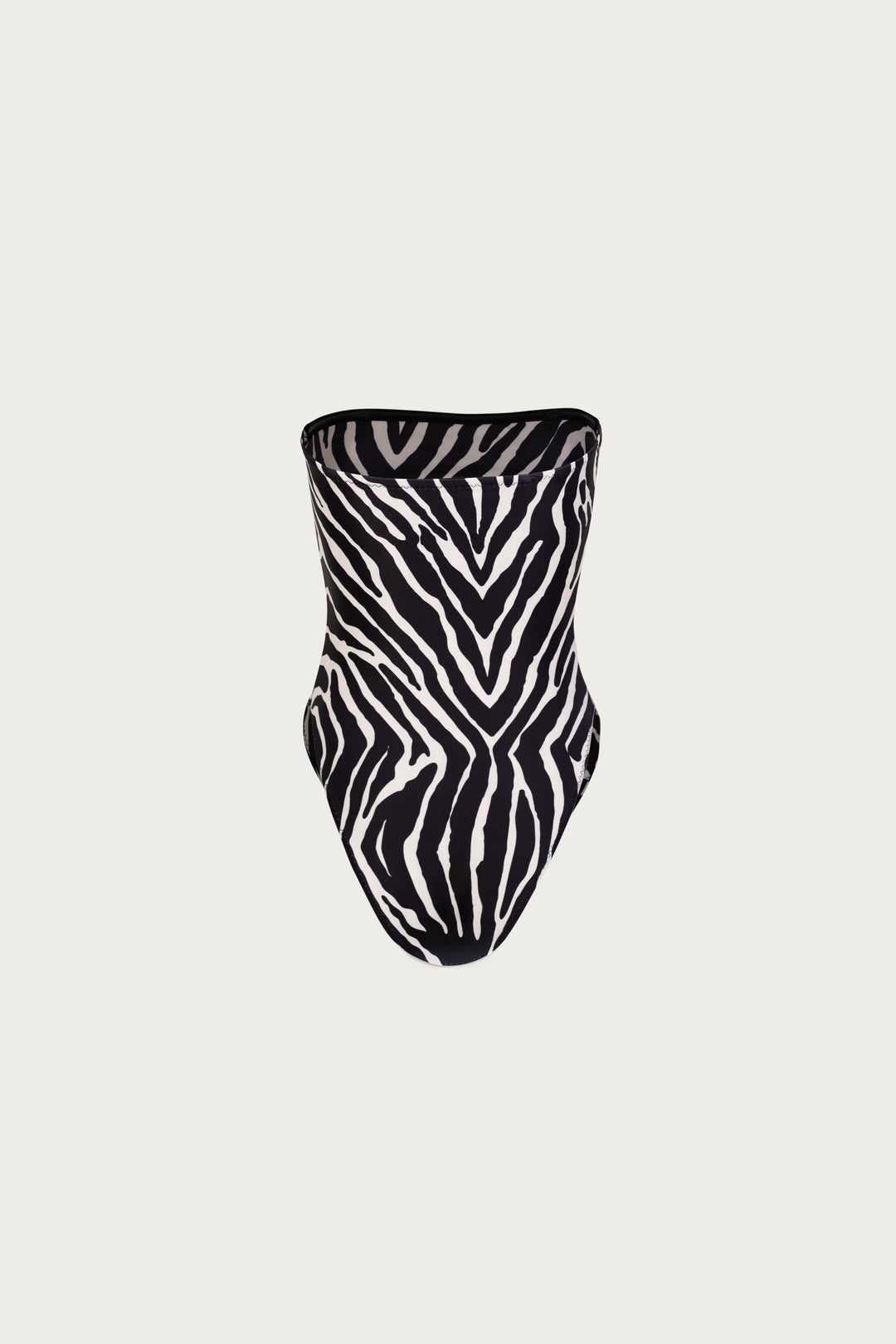 Strapless One Piece (Zebra)