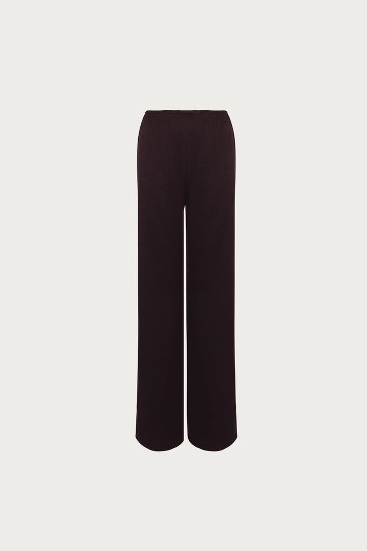 Silk Pant (Chocolate Brown)