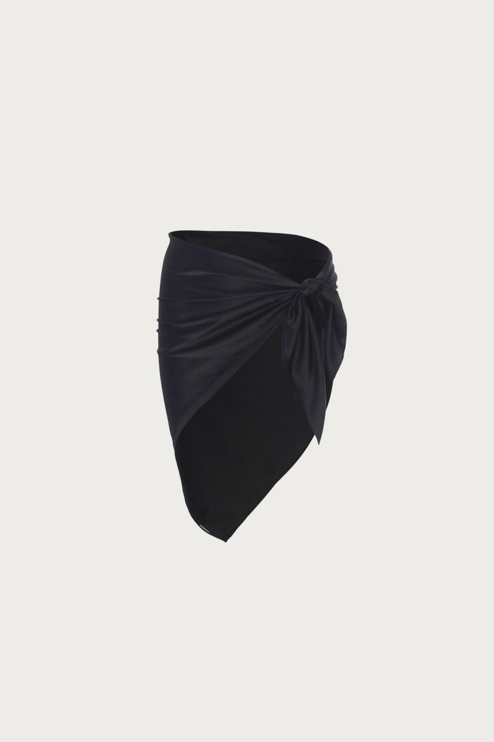 Silk Scarf (Black)