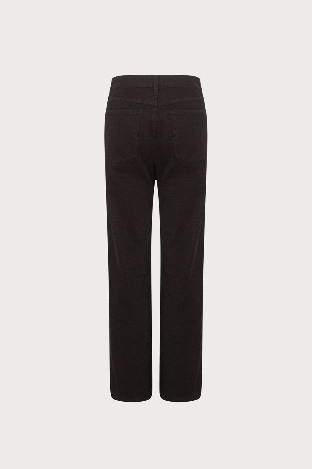 The Straight Ankle Jean (Black)