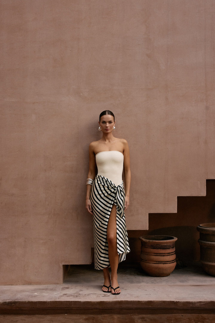 Silk Sarong (Diagonal Stripe)