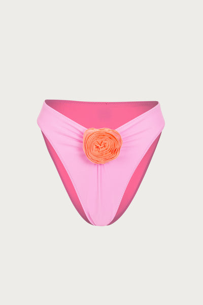 Rose High Rise Bottom (Pink/Pink)