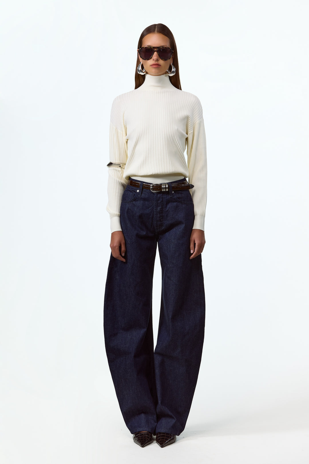 The Barrel Jean (Dark Indigo)