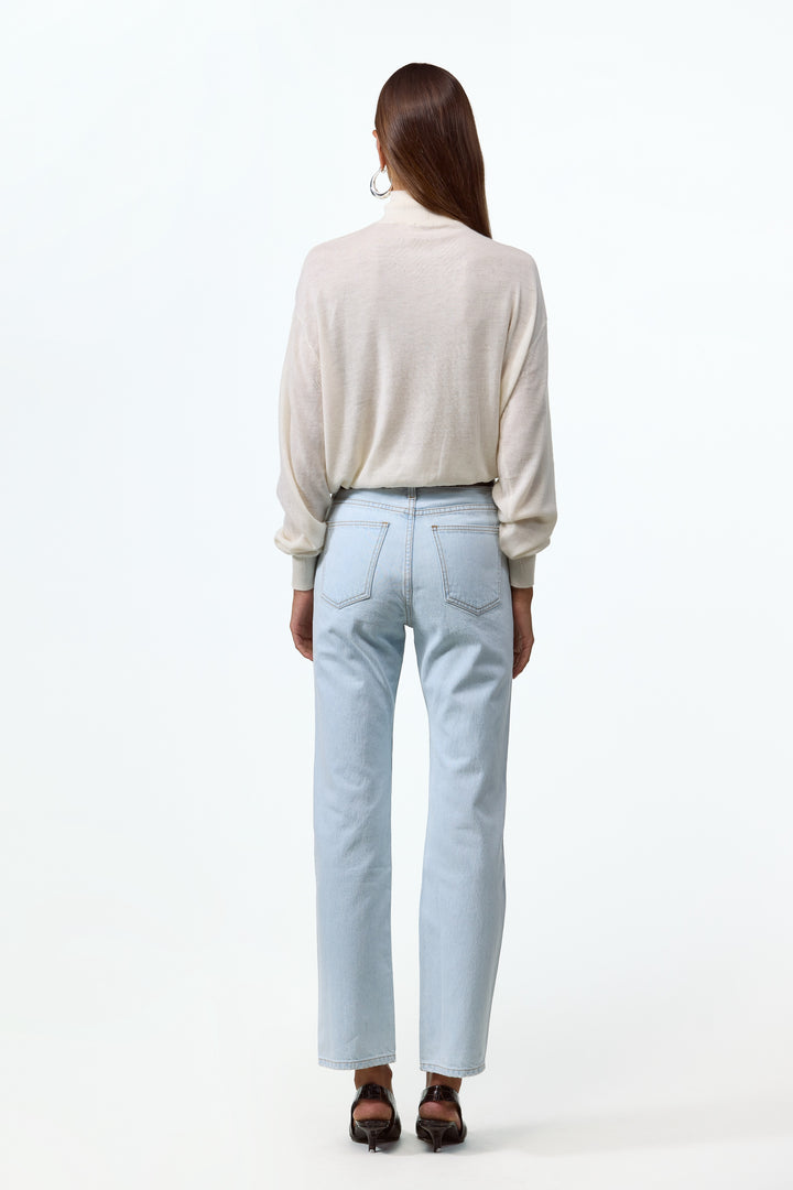 The Straight Ankle Jean (Vintage Light)