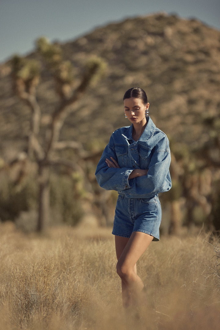 The Perfect Denim Jacket (Classic Blue)