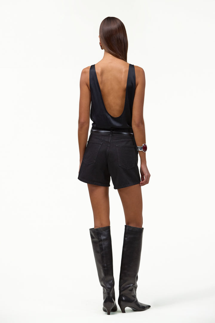 The Perfect Denim Shorts (Black)