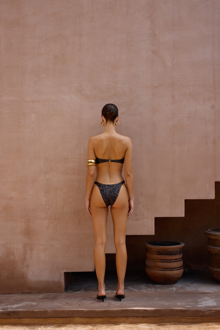 Hammer Bandeau Top (Cheetah)