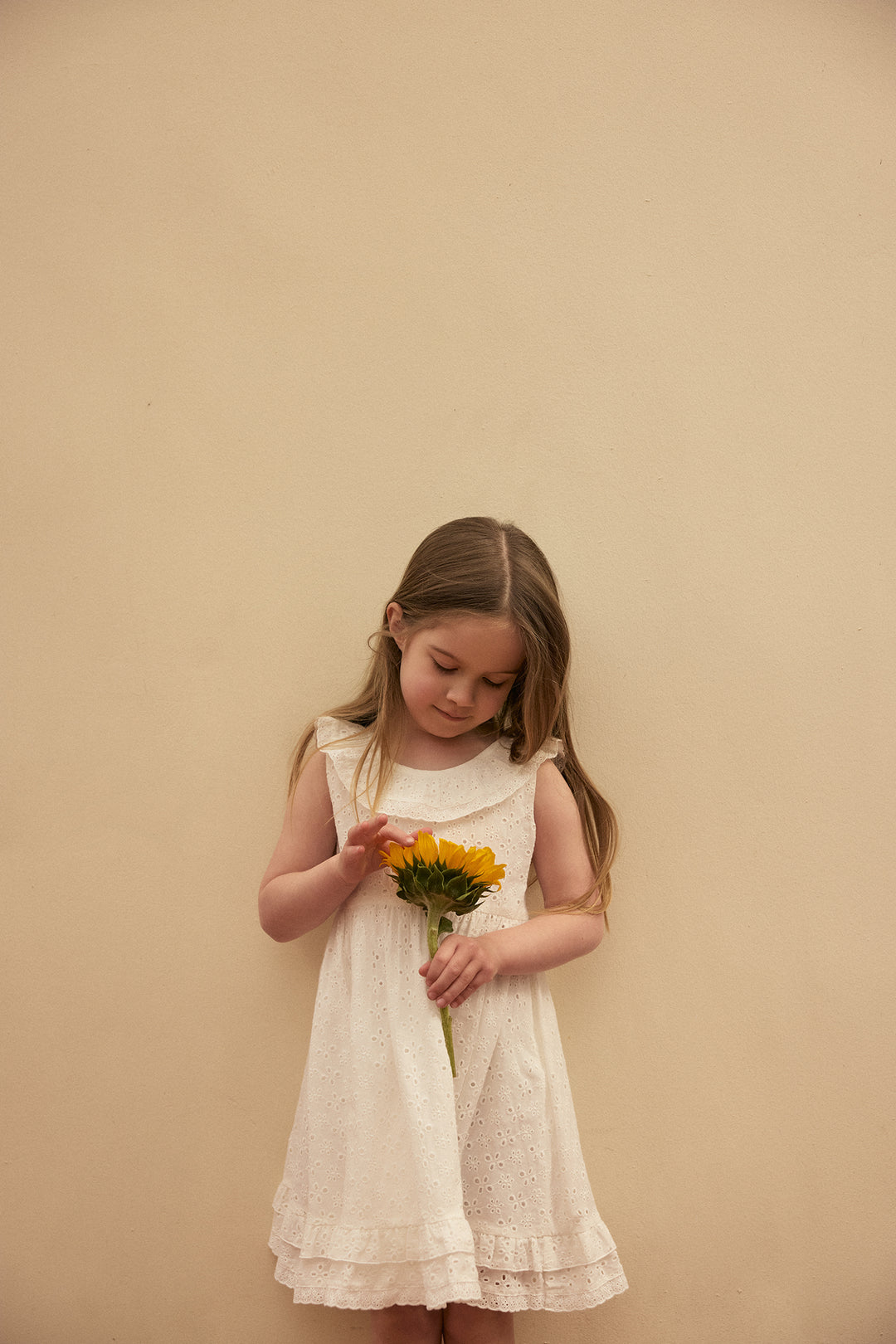 eyelet dress (white)