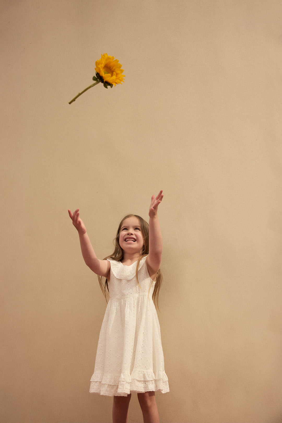 eyelet dress (white)