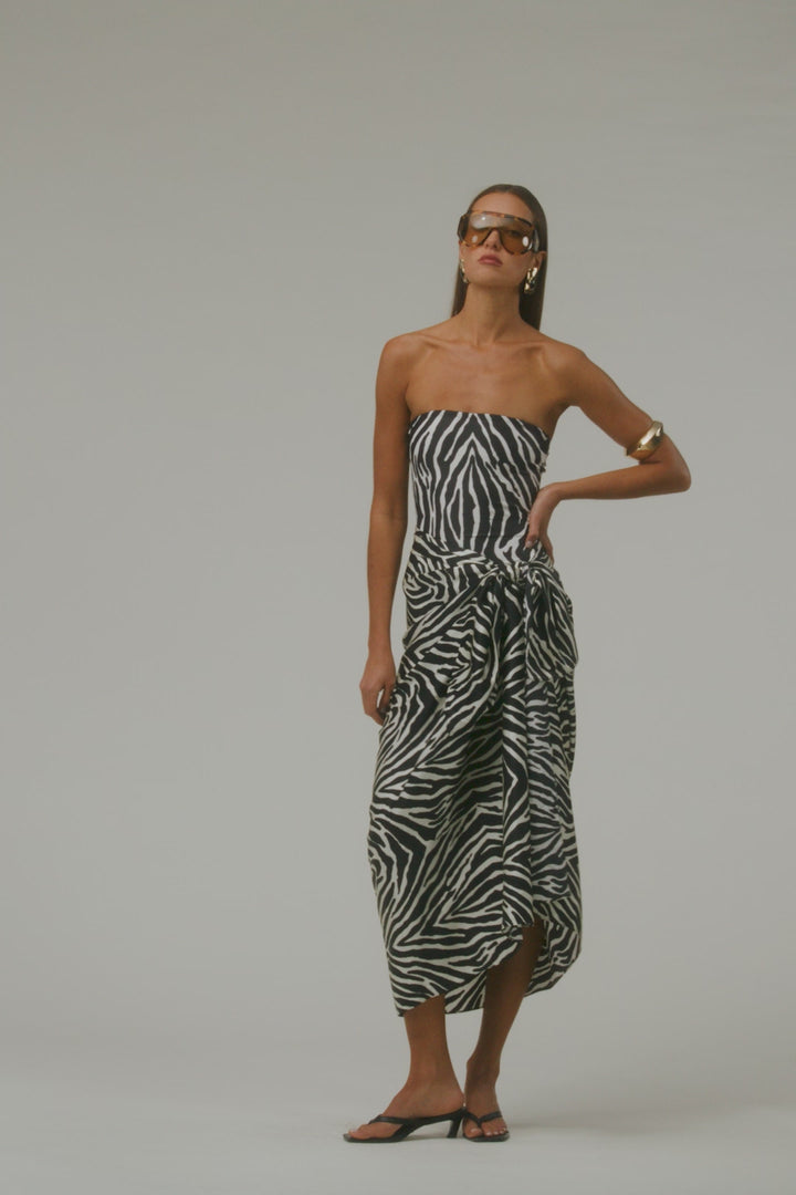 Silk Sarong (Zebra)
