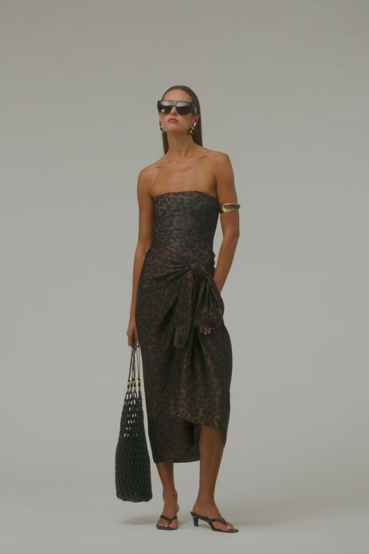 Silk Sarong (Cheetah)