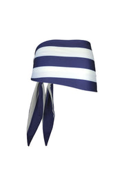 Multiwear Top/Sarong (Navy Cream Stripe)