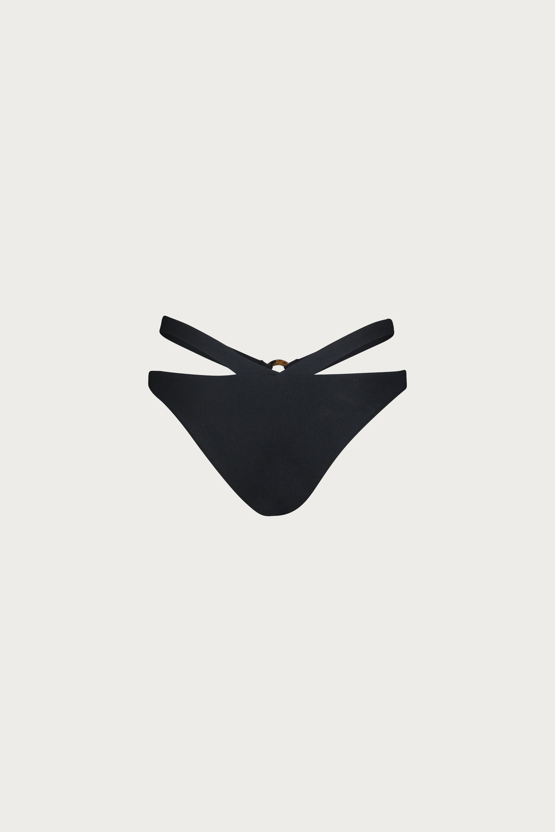 Hunter Brief Bottom (Faux Suede Black)
