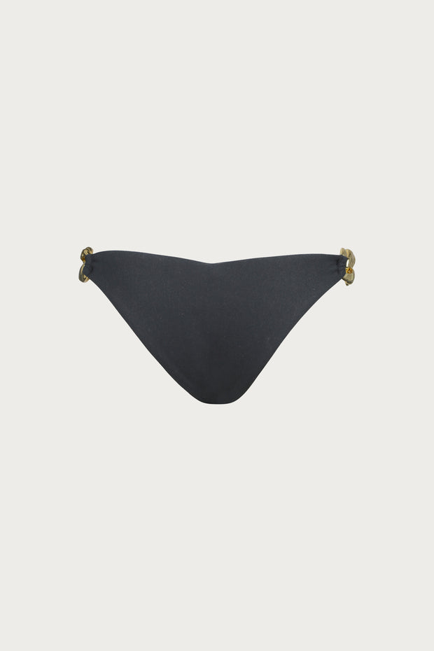 Gold Chain Brief | Black - SAME LOS ANGELES - Swim Bottom