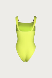 Hunter One Piece (Faux Suede Citron)