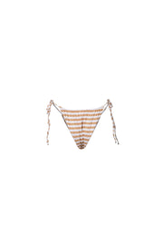 Kate String Bottom (Tan White Stripe)